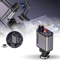 Retractable Car Charger (شاحن سيارة قابل للسحب)