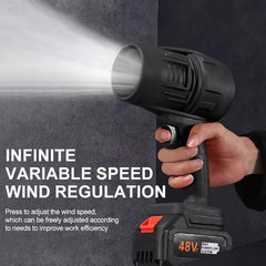 Original Turbo Jet Blower + box + batteries and charger