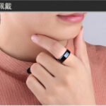 Luxury 8mm Titanium Stainless Steel Classic Matte Durable & Anti-Scratch Ring For Men