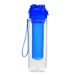 Leak-Proof 800ml Water Bottle With Integrated Ice Tube For Fresh And Cold Hydration