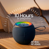 Yolo Orbit Portable Wireless Speaker with 12W Deep Bass, 10-Hour Playtime and RGB Lights