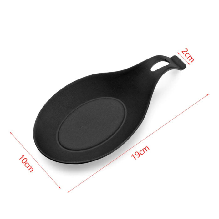 Pack Of 10 Heat-Resistant Spoon Shelf Rest Spatula Holder Kitchen Storage Tool Scoop Bracket Stands