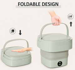 Foldable Mini Laundry Machine (غسالة ملابس صغيرة قابلة للطي)