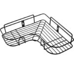 Multi-Use Wall Corner Storage Shelf – Durable Metal Bathroom & Kitchen Organizer