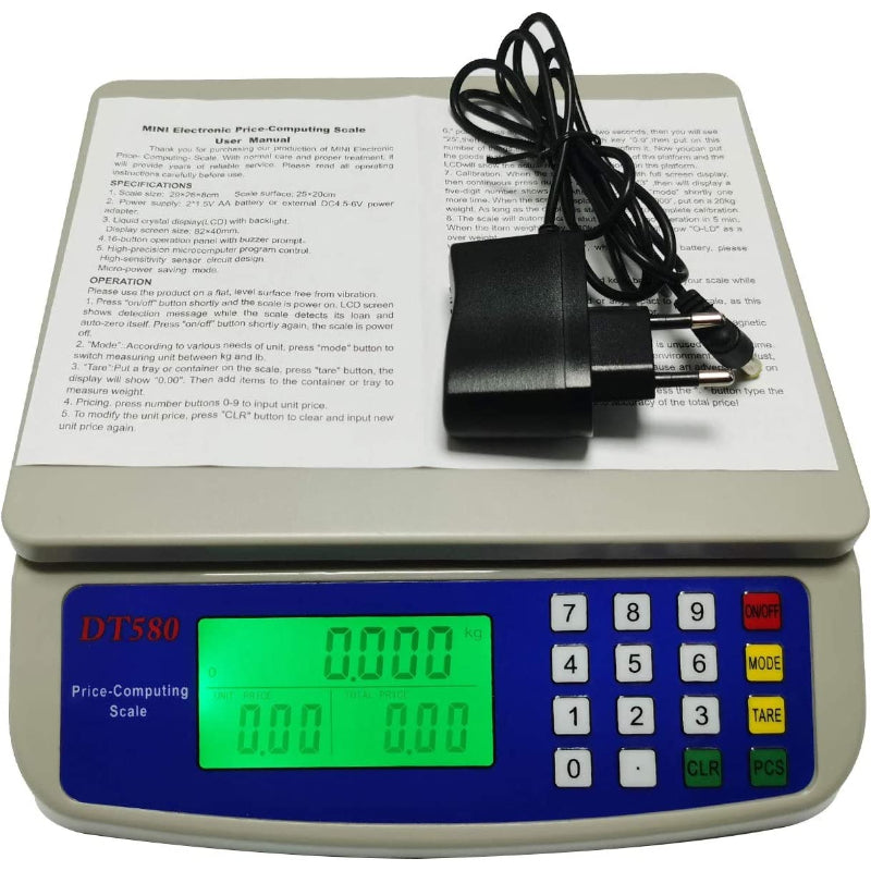 30KG / 1G Precision Digital Mini Electronic Price Computing Scale