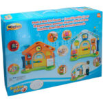Colorful Peek-A-Boo Fun House with Music & Light for kids
