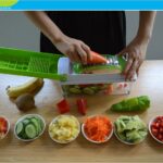 12pcs Set Nicer Dicer Plus Multi-Function Kitchen Tool Vegetables Fruits Dicer Food Slicer Cutter