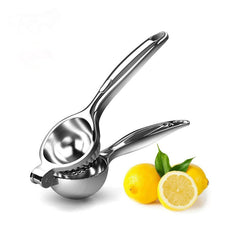 Hand-Operated Single Press Stainless Steel Lemon Squeezer