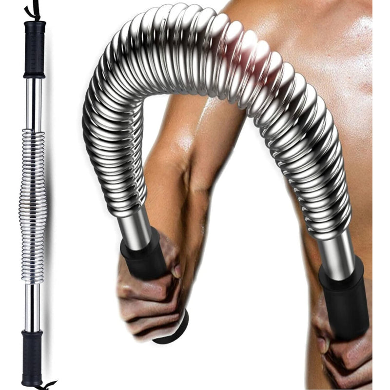 Ultimate Upper Body Strength Transformer Power Twister Resistance Spring Rod