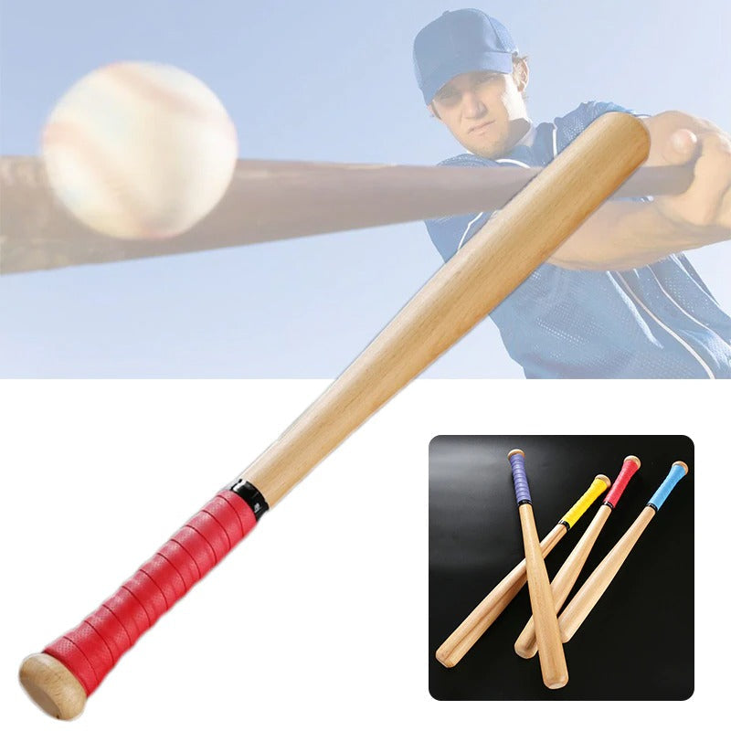 Solid Wood Polished Baseball Bat Wooden Outdoor Sports Fitness Equipment