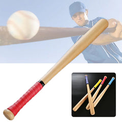 Solid Wood Polished Baseball Bat Wooden Outdoor Sports Fitness Equipment