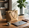 Elegant Croc Texture Tote Handbag for Women