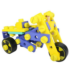 Wooden Nut Combination of Hundred Variable Car for Kids