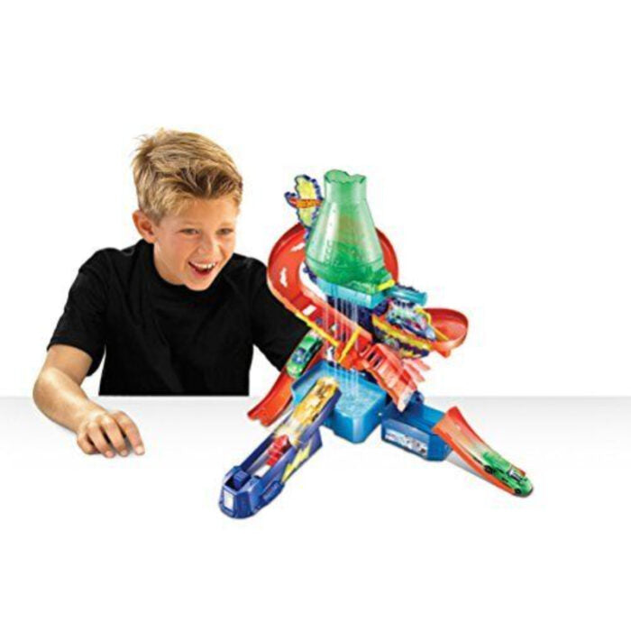 Hot Wheels Shifters Color Splash Cars Science Lab Playset for Kids